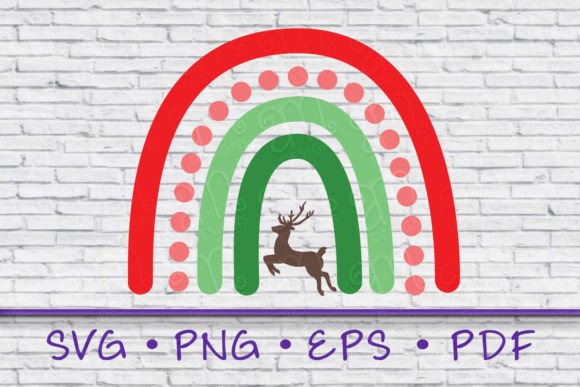 Download Christmas Rainbow Svg, Christmas Rainbow - Svg Collection