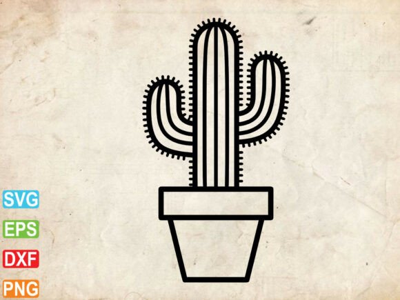 Download Cactus SVG, Hand Drawn Desert Clipart - Premium Resources