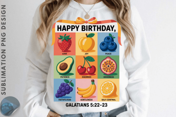 Download Happy Birthday Love Joy Peace PNG Design - Premium Resources