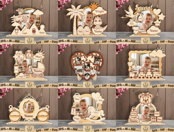 Download Personalized Baby Birth Svg Bundle - Svg Collection
