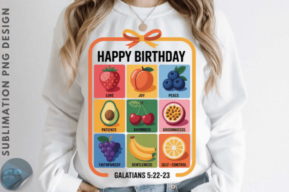 Download Happy Birthday Love Joy Peace PNG Design - Premium Bundle