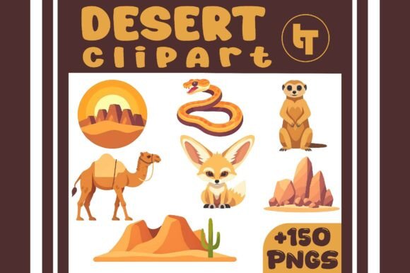 Download Desert Clipart Bundle – Cactus, Sand - Premium Resources